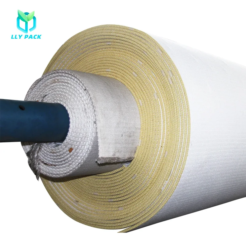 Anti-Collision Edge 10mm Thickness Aramid Kevlar Cotton Double Facer Conveyor Belt For Corrugated Cardboard Machine