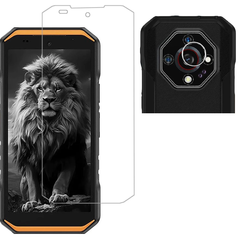 Защитная пленка из закаленного стекла 2.5D 9H для экрана и камеры для Ulefone Armor X32 Pro 5.65 дюйма