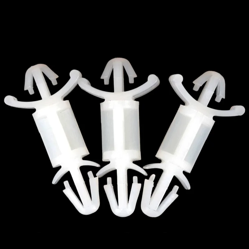 for 3.5mm Mount Hole Nylon Dual Head Push-in PCB Spacer Standoffs Insulated Circuit Board Support Fasteners