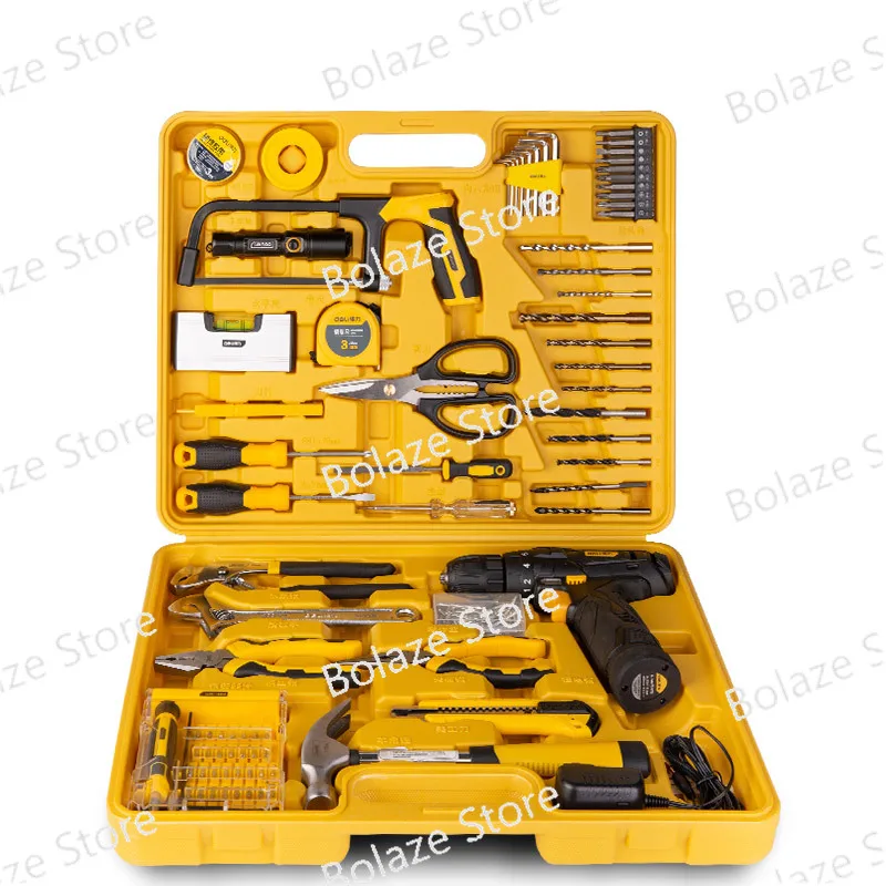 85 household daily multi-functional lithium battery set manual hardware repair tools DL1085L