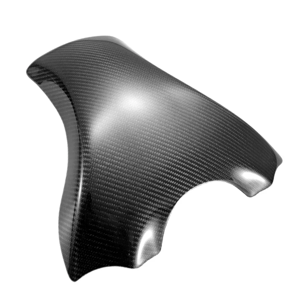 

Carbon Fiber Motorcycle Gas Tank Protector Cover Pads Fairing Panel Cowling For KAWASAKI NINJA ZX6R ZX-6R ZX-636 2019-2024