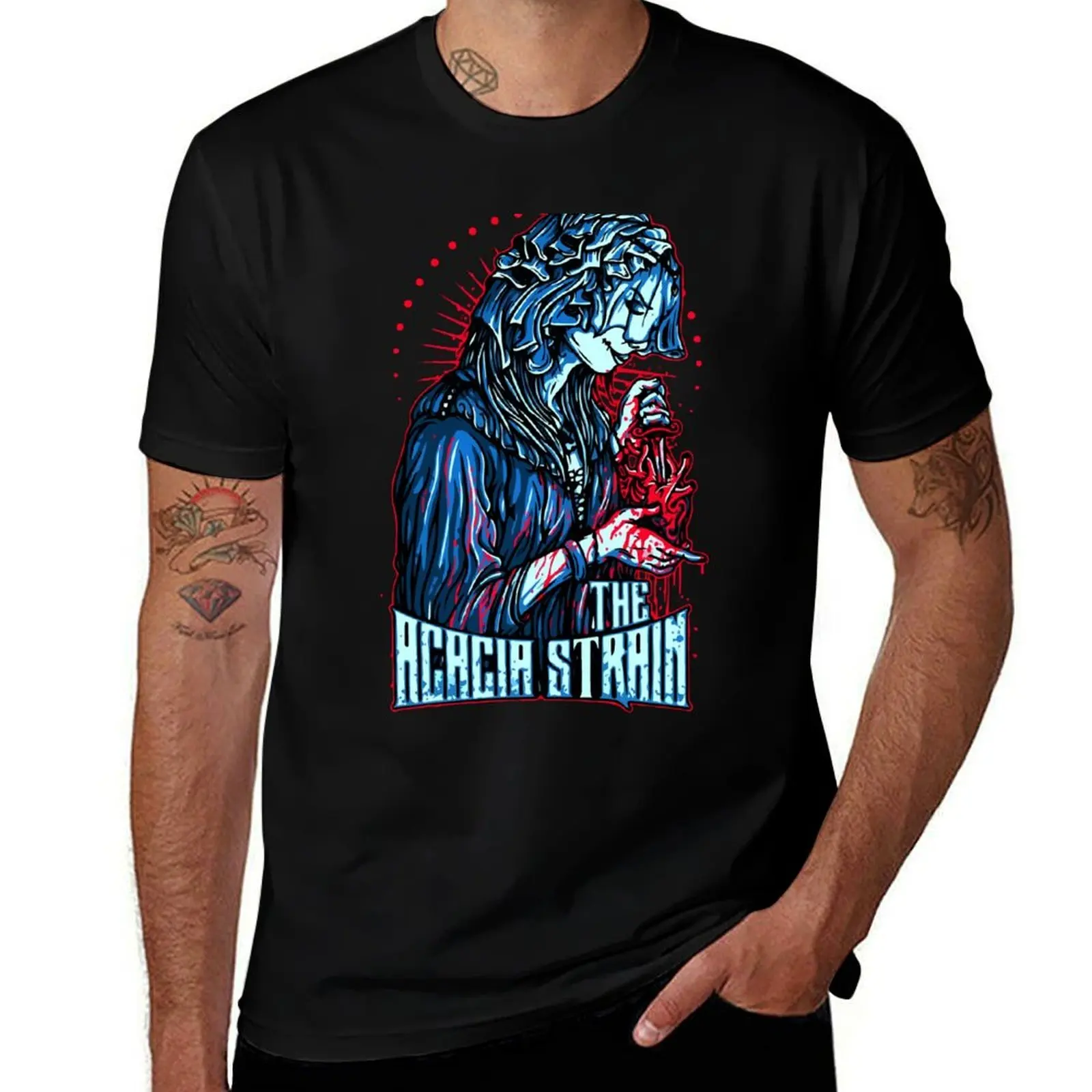 

The Acacia Strain Merch T-Shirt man t shirts cotton t shirts for man pack white T-Shirt