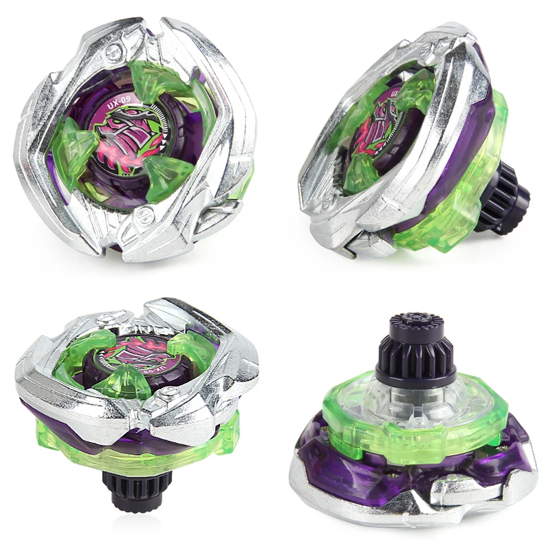 BEY X UX-09 스타터 사무라이 세이버(소드 런처 세트 포함) 선물 회전 장난감 배틀 탑