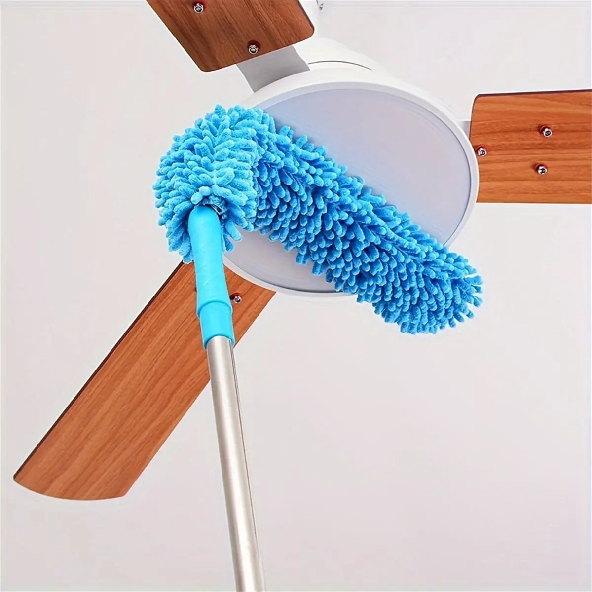 Ceiling Fan Cleaner Dusters Dust Duster Flexible Chenille Telescopic Duster for High Ceilings, Fans, Furniture Clean