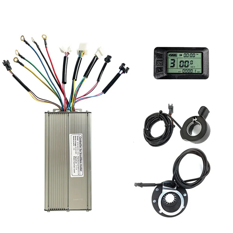 KT 30A Sine Wave Controller Kit LCD7U LCD Instrument Display, Suitable for 48V 1000W, 1500W Motor