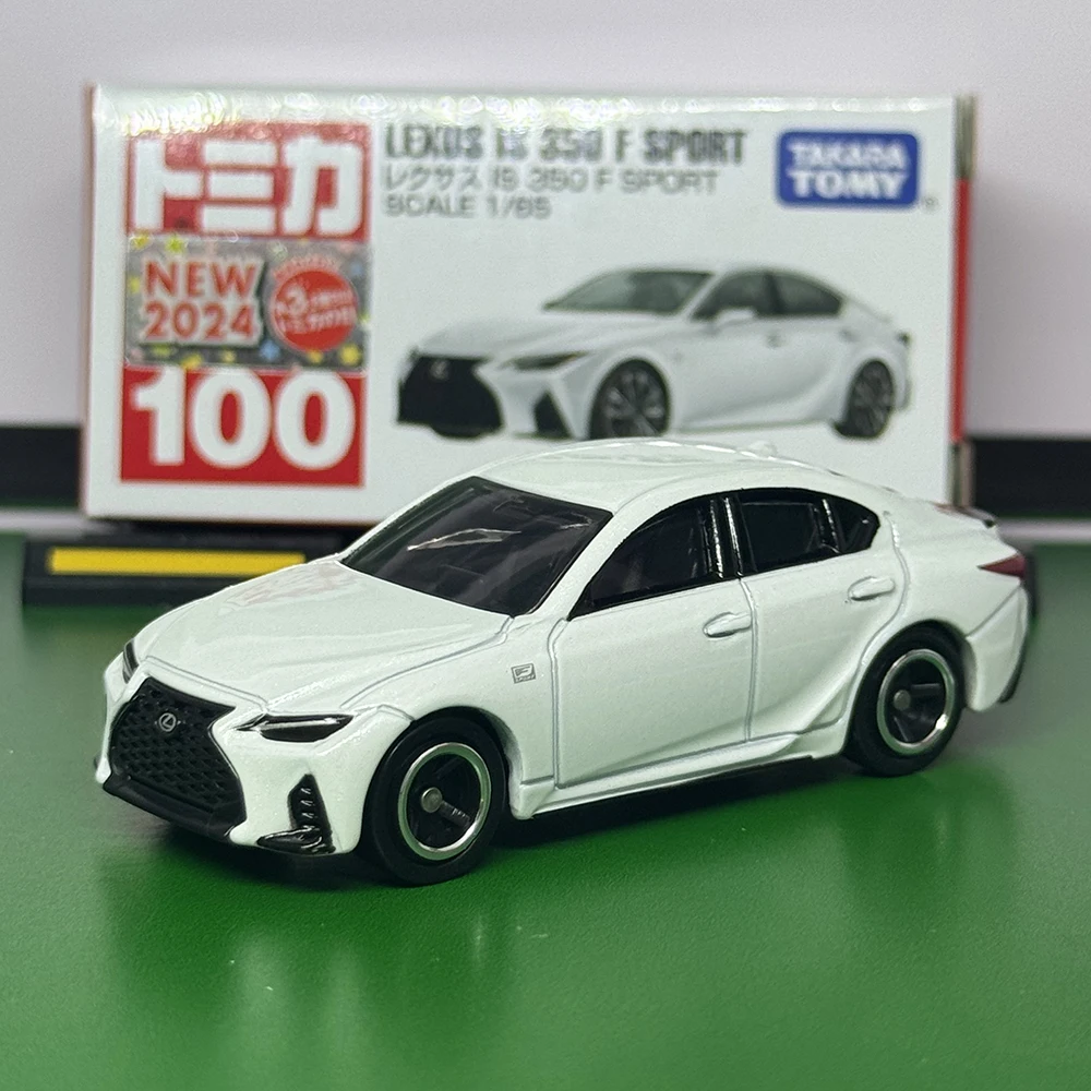 Takara Tomy Tomica No.100 Lexus IS 350 F Sport Car Alloy Motor Vehicle Diecast Metal Model Kids Xmas Gift Toys for Boys