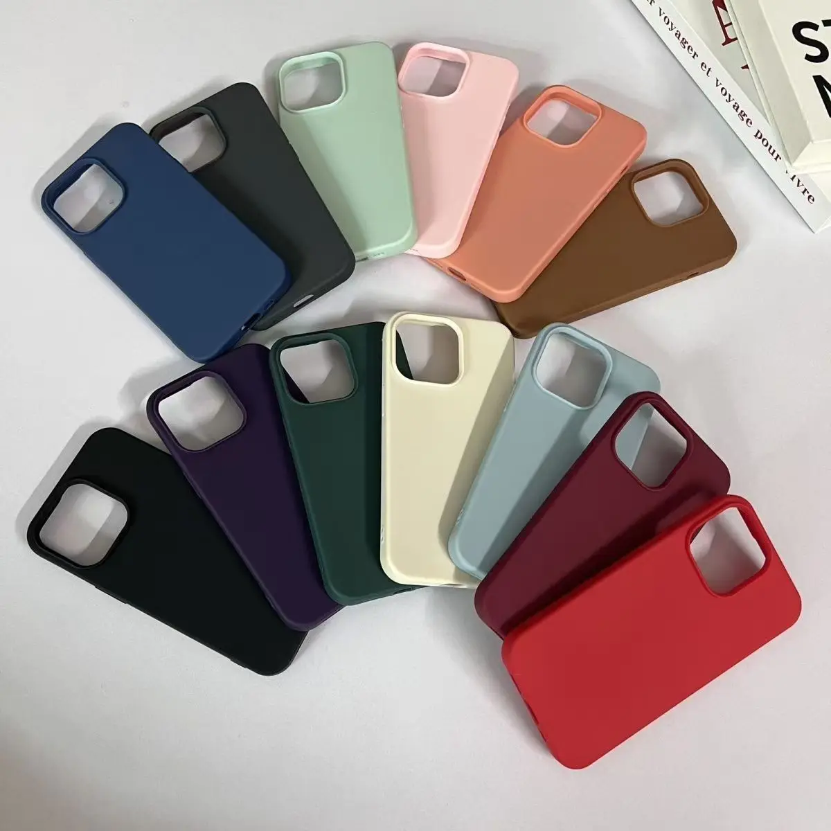 Personalized Silicone TPU Case For Iphone 15 16 pro max 14 13 Pro Max 12 Mini 11 kafr letters Luxury Covers
