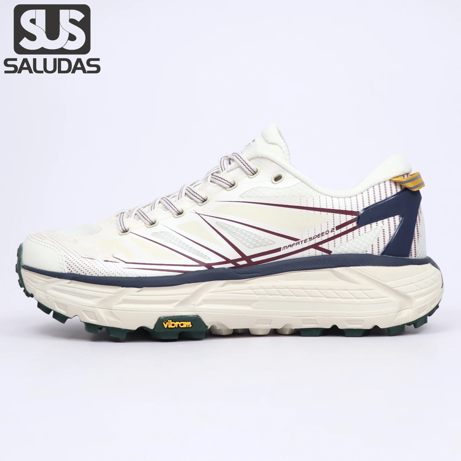 SALUDAS Original Trail Running Shoes Men and Women Thick Sole Cushioning Road Jogging Shoes Outdoor Casual Tennis Sneakers