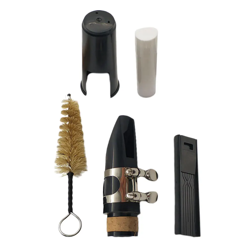 

Clarinet Parts Set Mouthpiece Kit Cleaning Brush For Instrument Accessories Wind Supplies Music