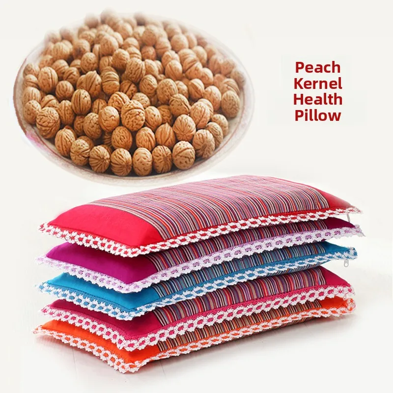 

Подушка для здоровья с семенами дикой горы, орех, поясничный массаж, подушка для поддержки грыжи диска, прямоугольная подушка из хлопчатобумажной ткани