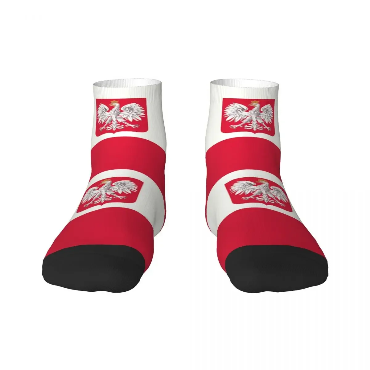 Chaussettes de basket-ball de sport d'impression 3D pour hommes et femmes, sensation polonaise Kawaii, chaussettes chaudes