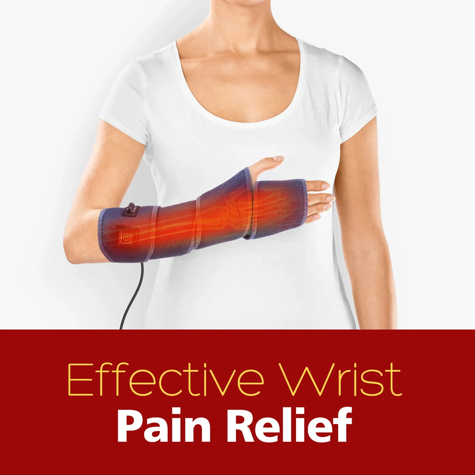 Heating Pads Wrap Arms Elbows Wrists Feet Legs Knee Massager Joint Muscles Relax Blood Circulation Support Bracket Wrist Belt