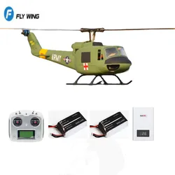 FLY WING UH-1 Class 470 6CH Brushless Motor GPS Fixed Point Altitude Hold Scale RC Helicopter With H1 Flight Controller