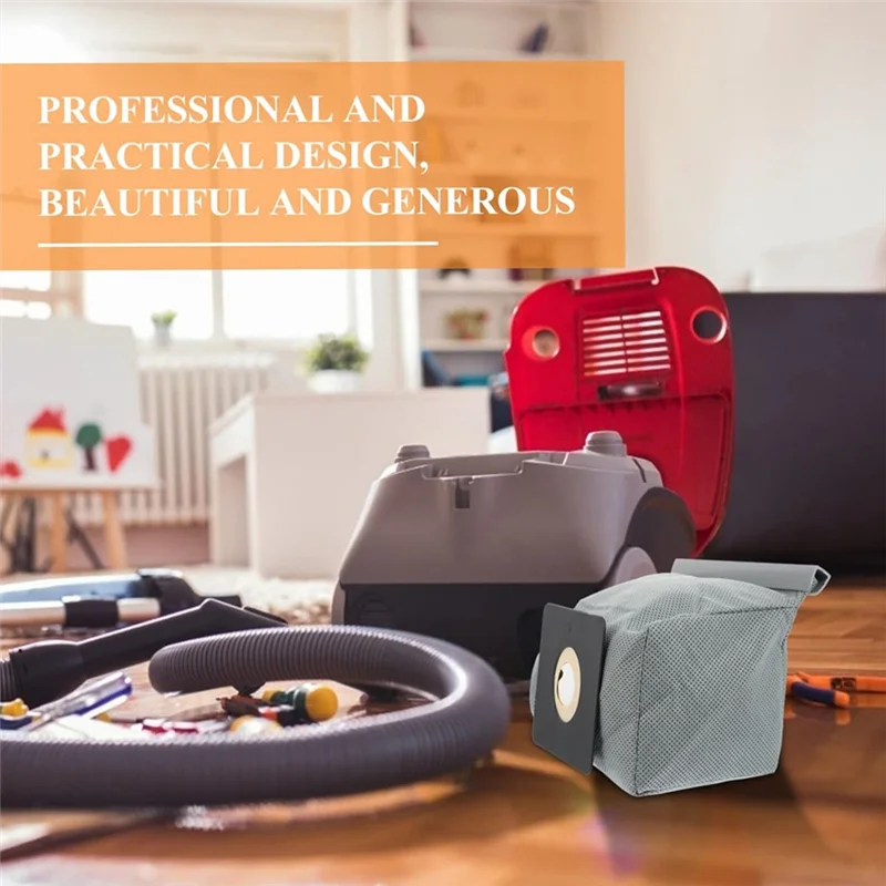 أكياس بديلة للمكنسة الكهربائية A02V لجمع الغبار الكفاءة المتوافقة مع نماذج التنظيف المنزلية المختلفة