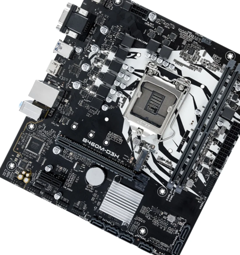 B460M-D3H LGA 1200 motherboard CPU support i7-10700 i7-10700F i5