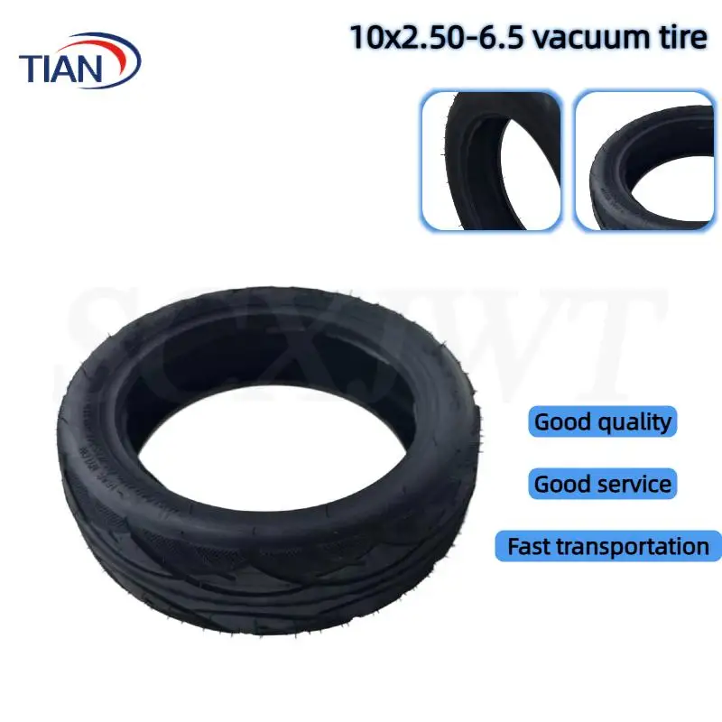 10x2.50-6.5 Vacuum Tire  Suitable for Ninebot Max G30 Tire Accessories Scooter Balance Bicycle