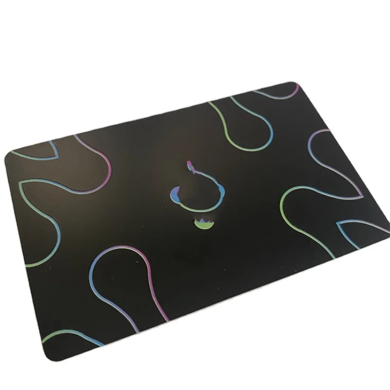 custom.Waterproof N-213 215 216 424 Custom Made Security VIP Membership Quality Metal Nfc 424 Card