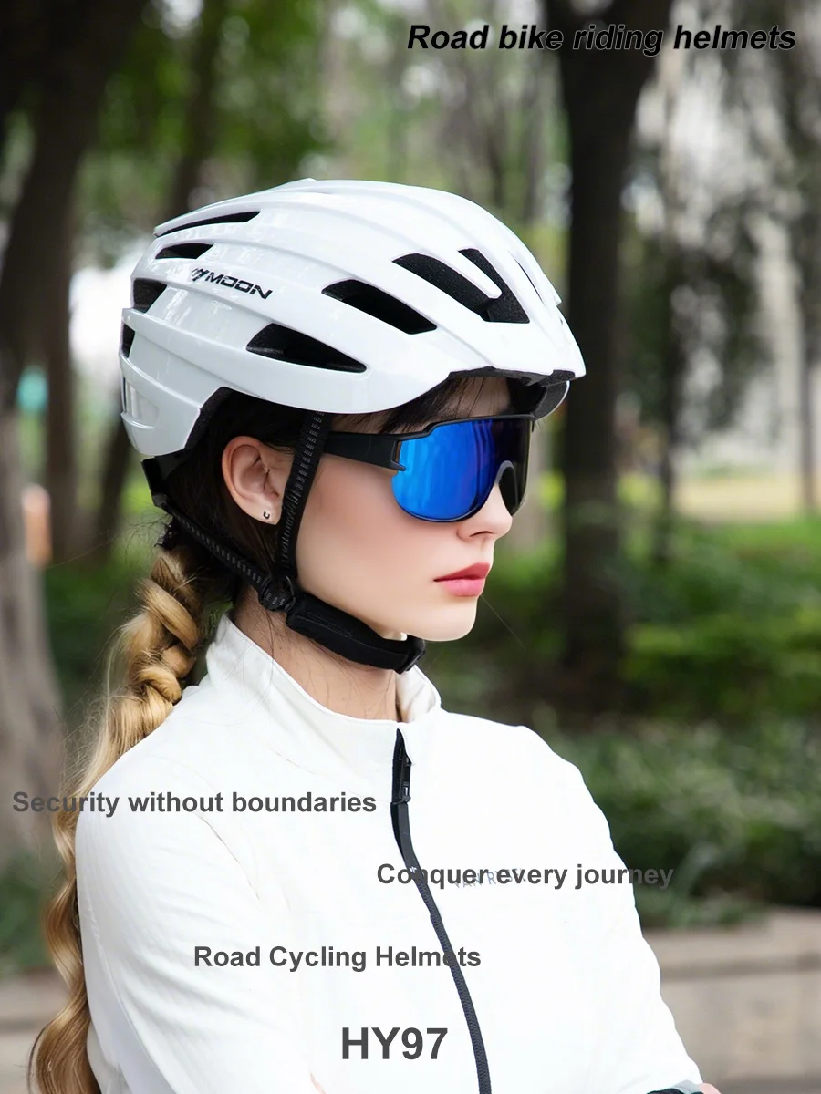 

Adjustable Cycling Helmet - Lightweight MTB Design with 21 Vent Holes for Men & Women (55-65cm) Unisex Bike Gear