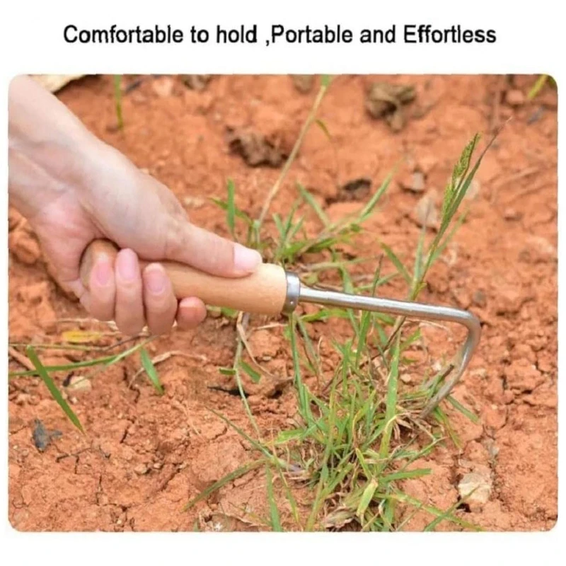 สวน Weeder เครื่องมือหญ้า Puller สวน Weeding Hook วัชพืชรากหญ้า Remover สำหรับ Backyard Farm ปลูกวัชพืชมือเครื่องมือ