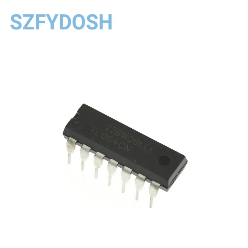 10pcs TL064CN TL074CN TL084CN In-line DIP14 controller chip IC