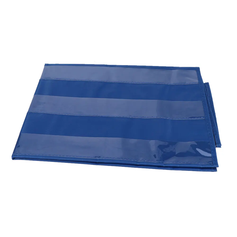 10 Giant Space Saving Pocket Chart Foldable Insert Card Organization Home Teaching Easy Mounting Display Scheduling Transparent