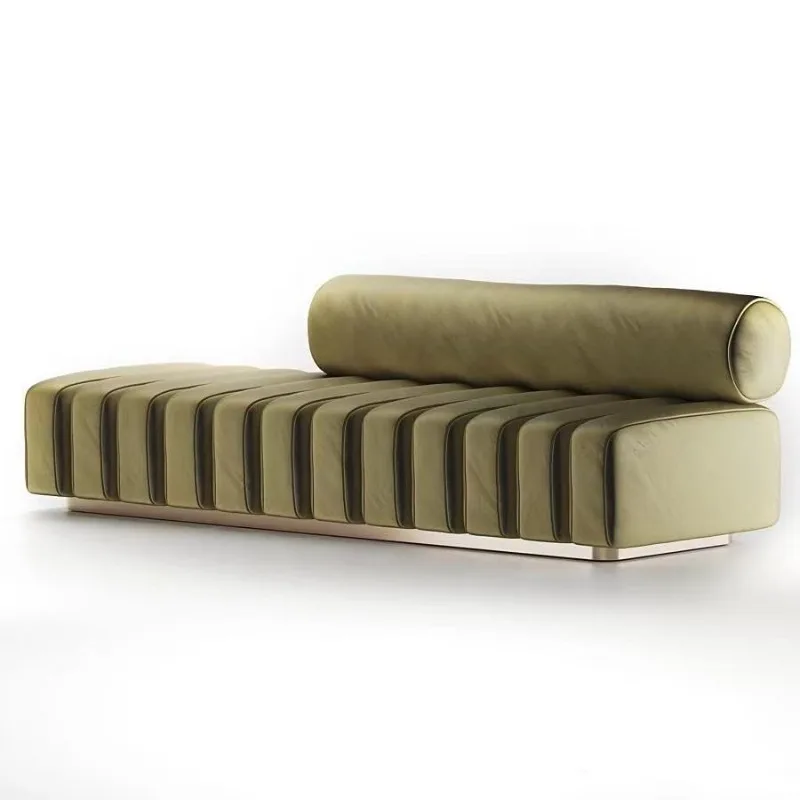 Stool Cloakroom Fitting Bench High-end shopping mall brand clothing store shoe changing stool