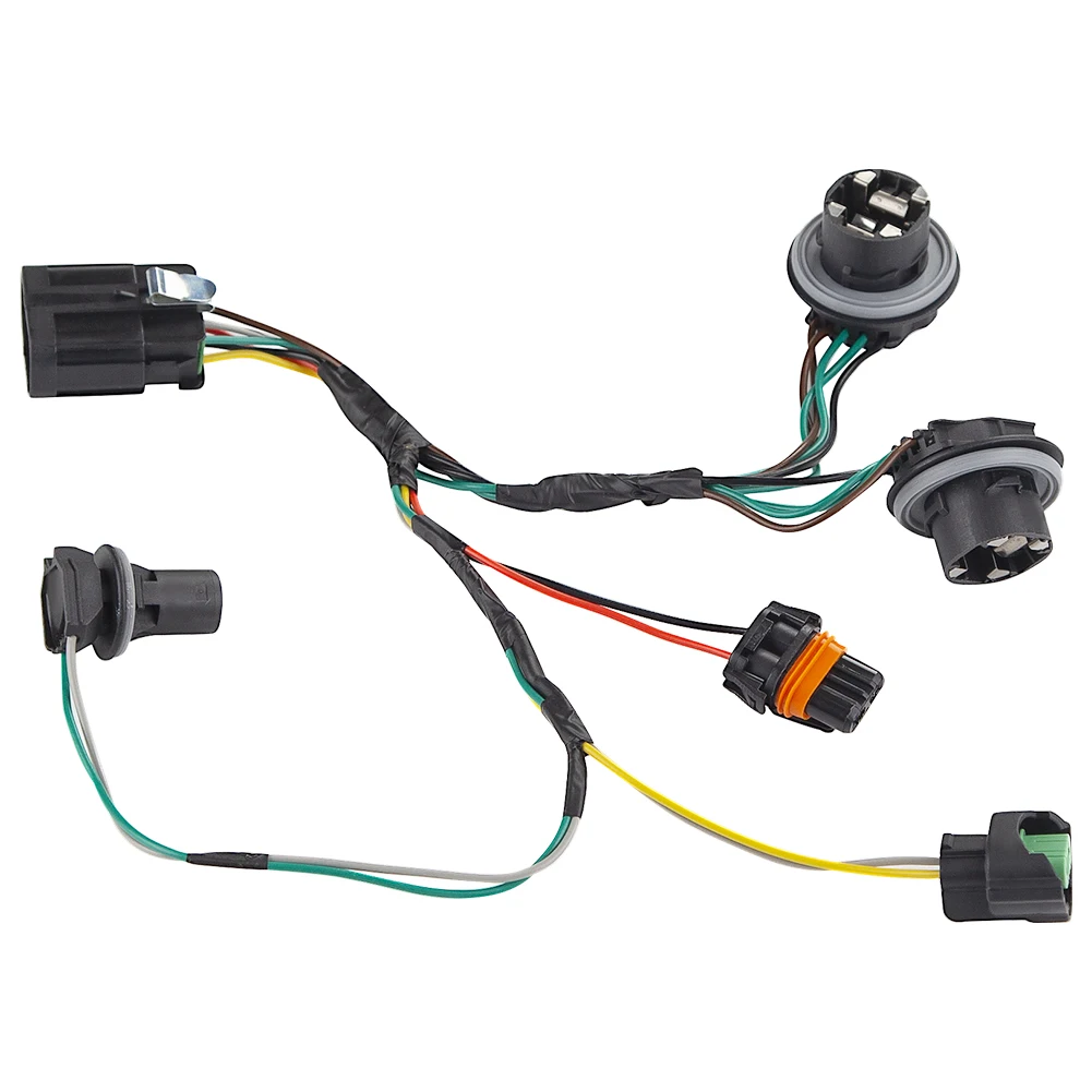 Headlamp Wiring Harness Assembly OE#15841610 Headlight Connector Replacement For Chevrolet Silverado GMC Sierra 1500 2500 3500 H