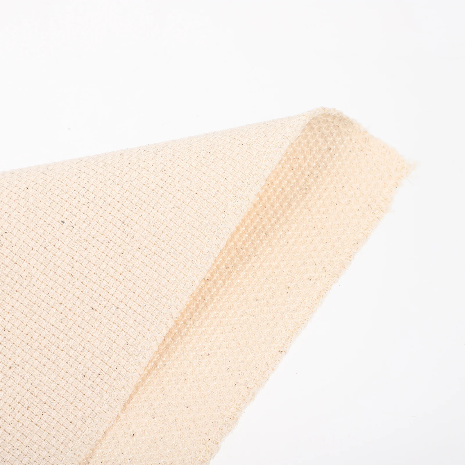 

5 Sheets Embroidery Fabric Cross Stitch Cloth Polyester Cotton Easy Fold Portable Sewing Gridding Fabric for DIY Embroidery