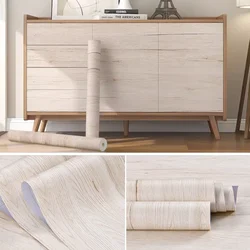 Vinyl Wood Adhesive Furniture Sticker  Self Adhesive Wallpaper Peel and Stick Vinyl Wall Stickers Home Decor Removable