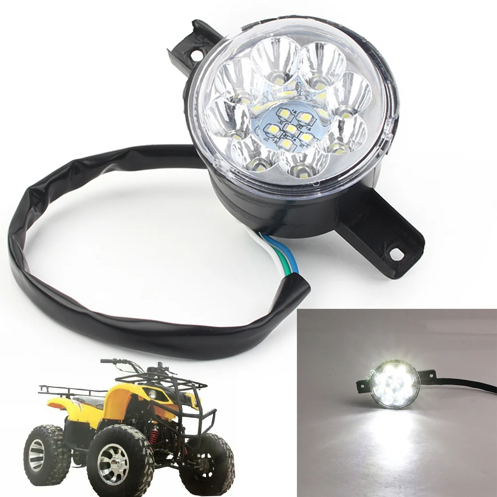 LED Head Light 12V For 110cc 125cc ATV Quad Fit Fit for TaoTao ATA110D ATA110D1, ATA125D, ATA135D, ATA125 HW