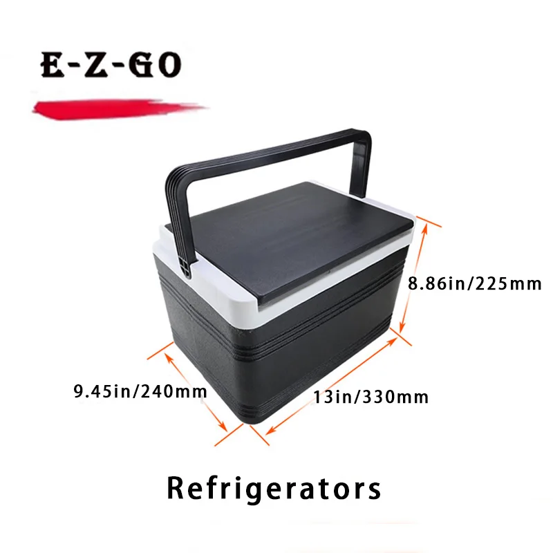 Golf cart cooler for EZGO refrigerator court playing special drink thermal insulation box freezer cabinet portable mini fridge