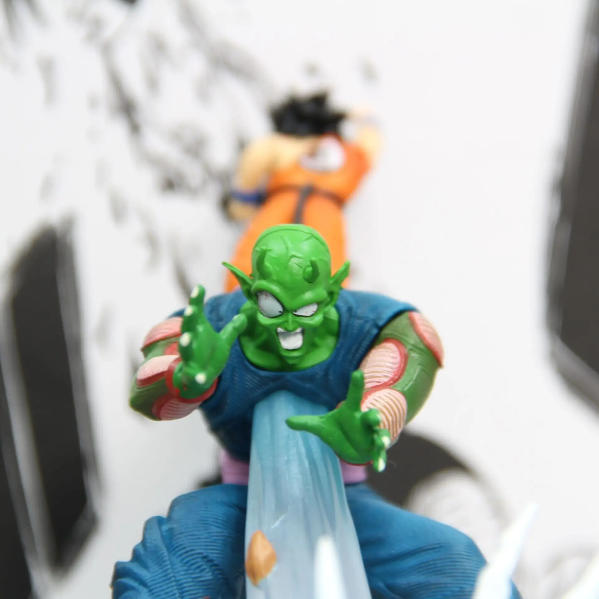 21cm Anime Dragon Ball Son Goku VS Piccolo Figure PVC Action Figures Model Toys GK Statue Desktop Decoration Collection Pieces