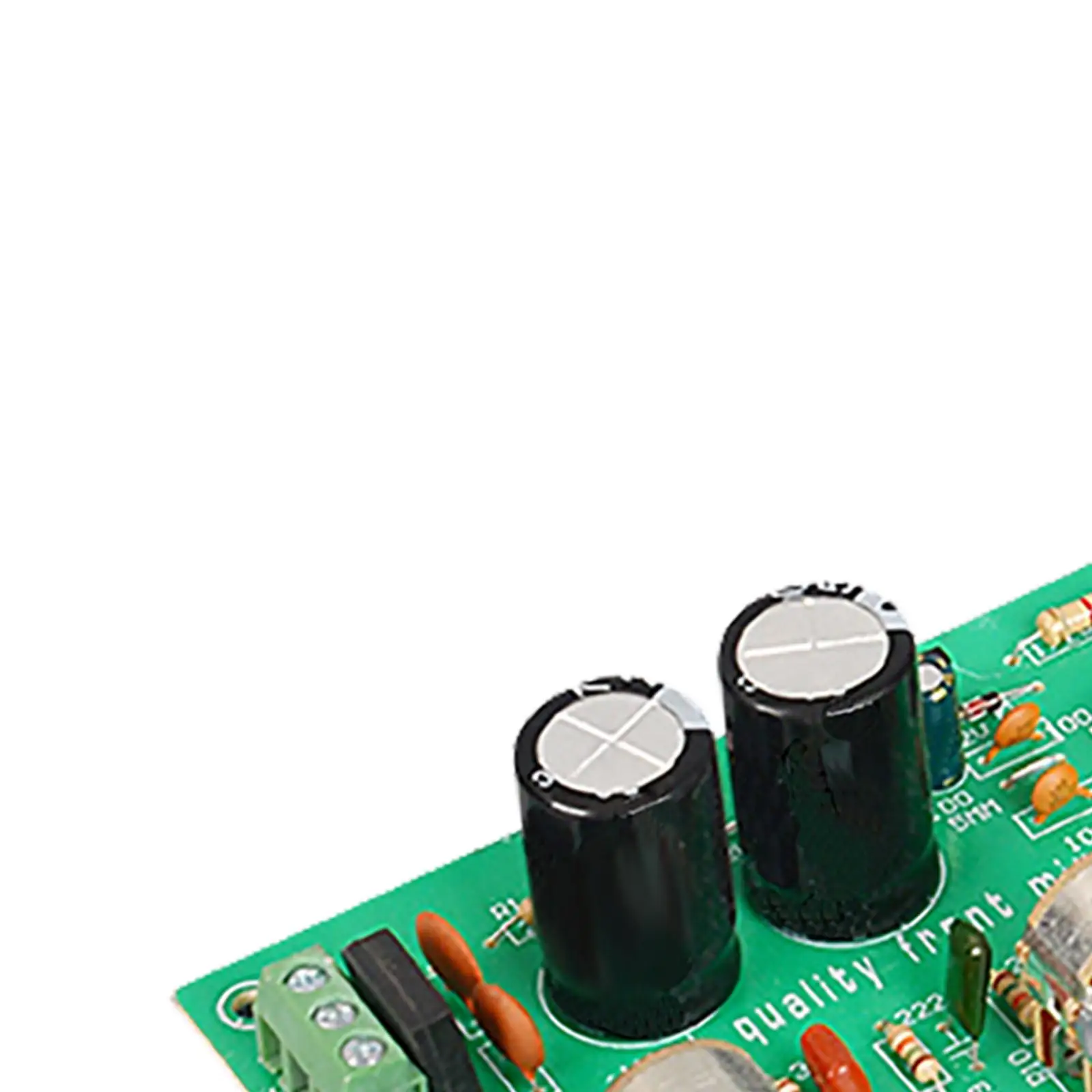 HiFi 2.0 Audio Preamplifier Board Simple Installation Professional PCB Material Treble Alto Bass Replace Parts with Tone Control