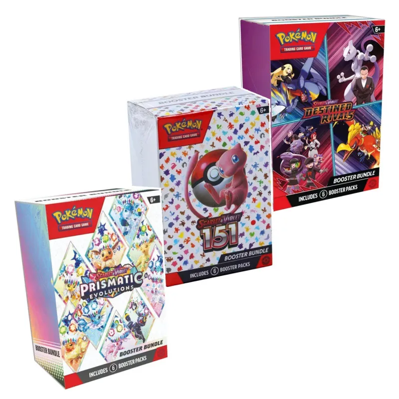 Pokemon TCG Scarlet & Violet 151 Booster Bundle 6 Packs Mew Fun Casual Play Trading Card Game Collection Gifts for Kids and Fans