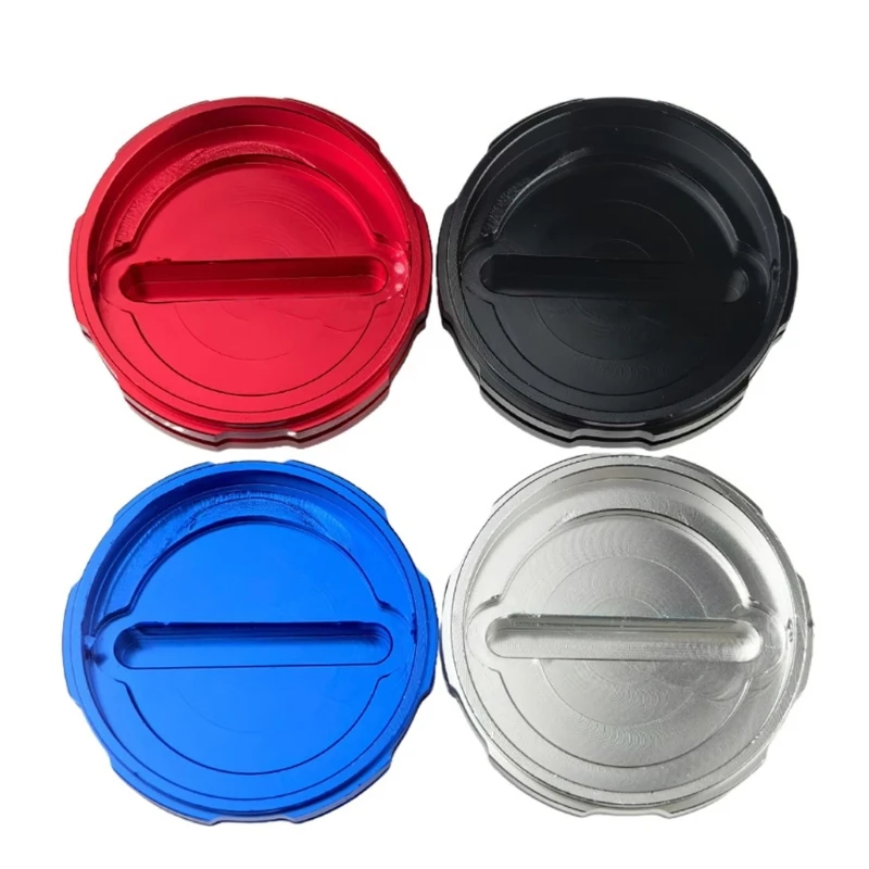 Motorcycle Keyless Fuel Gas Tank Cap Aluminum Oil Tank Cover Protectors 66mm Diameter Gas Oil Cover Lid for ATV Pit Dirt Bike