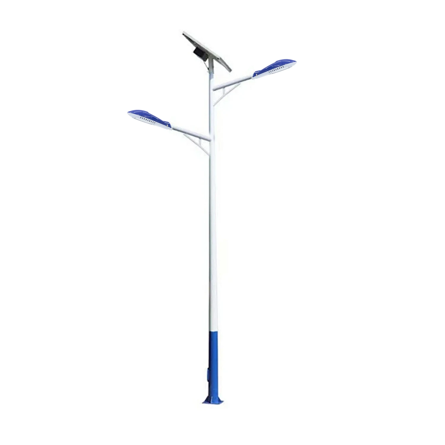 IP65 LED Aluminum Solar Street Light with Remote Control 30W 60W 80W 100W Highway Outdoor Use Battery DC