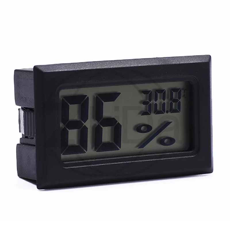 Electronic Thermohygrometer, Humidor Thermometer, Cigar Cabinet Hygrometer