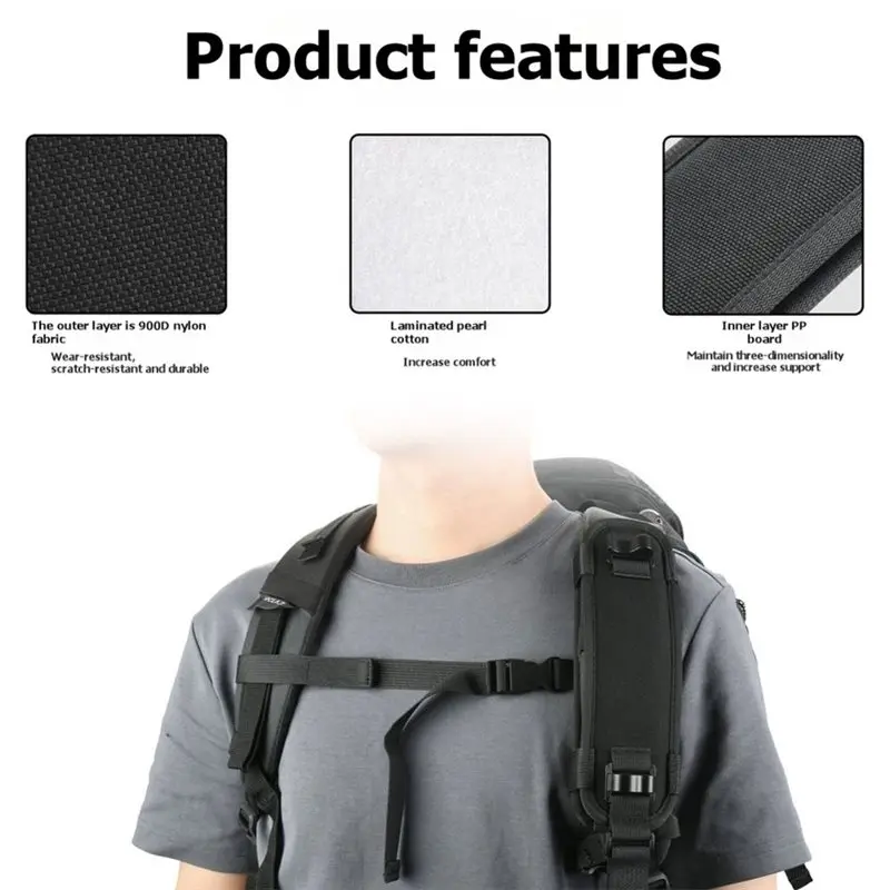 A84E-Umbrella Holder Strap For Backpack Wearable Umbrella Support Mount For Folding Umbrella