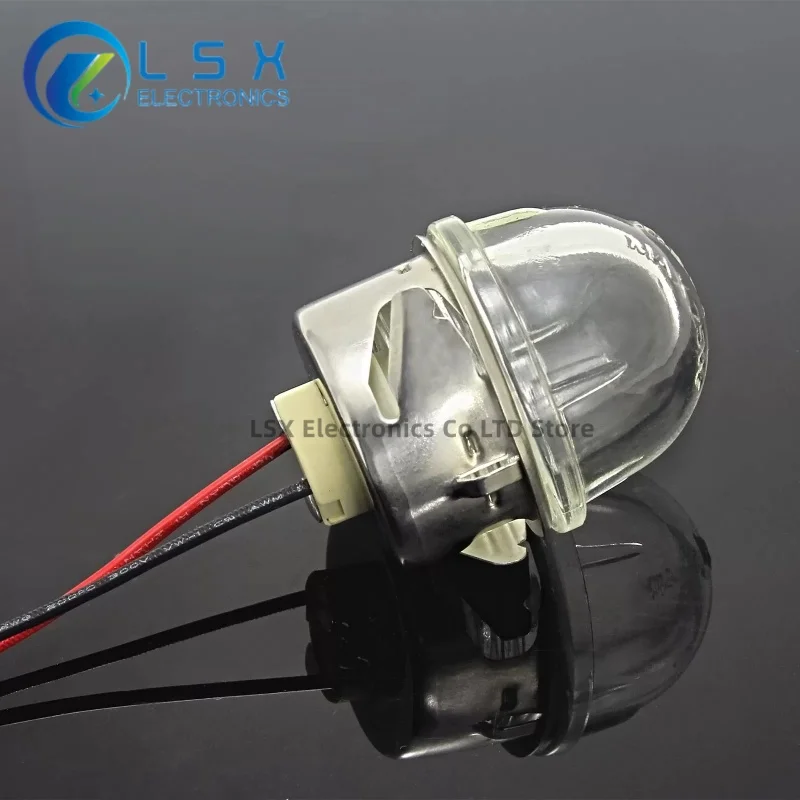 500℃ Oven 12V 24V G5.3 High Temperature Resistant Accessories BBQ Explosion-Proof Lampshade G4 Halogen Ceramic Lamp Holder