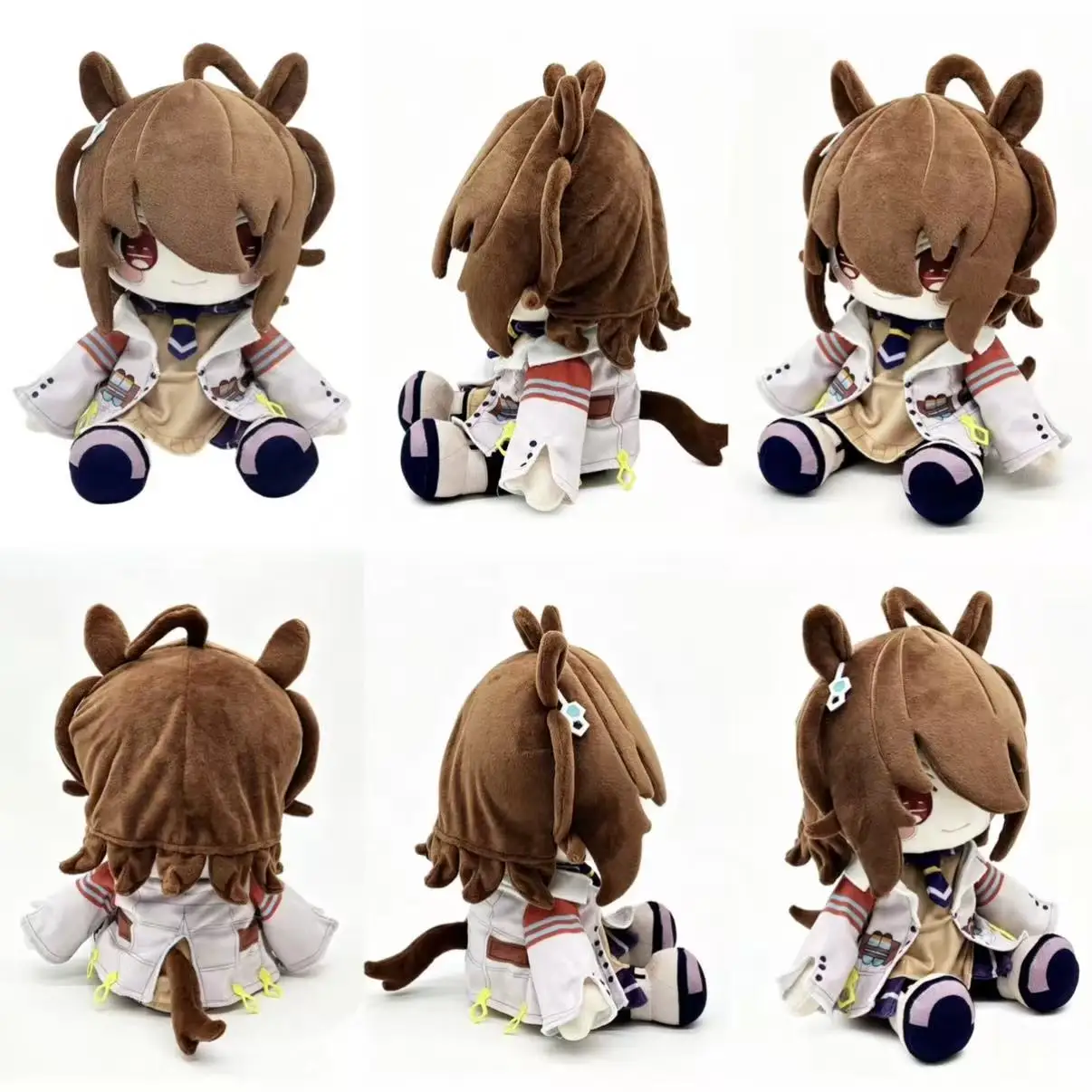 

A Kawaii Uma musume Plush Toy Anime Pretty Derby Character Merchandise Rice Shower Oguri Cap Maruzensky Toys Birthday Xmas Gift