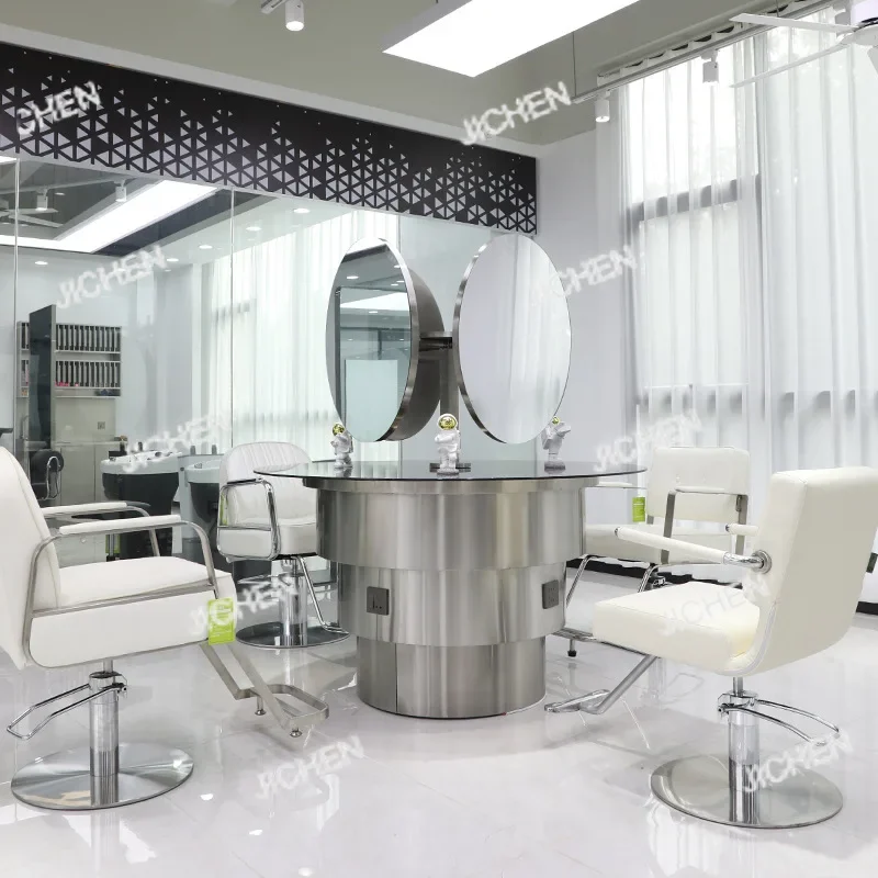 صالون JCH Internetowy fryzjerski: lustro، stolik do strzyżenia، lustro، farbologo، Posiisko do prostoanya، trwalay، styp #3