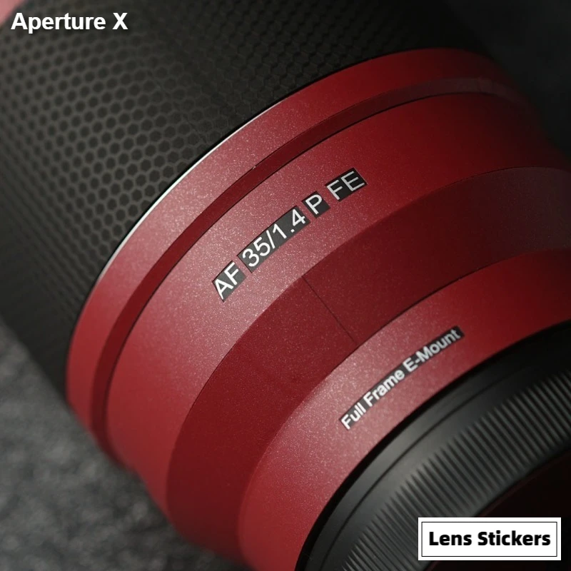 

Защитная пленка-наклейка для объектива Samyang AF 35mm F1.4 P FE III для Sony E Mount, антицарапийное покрытие, защита корпуса, декоративная наклейка