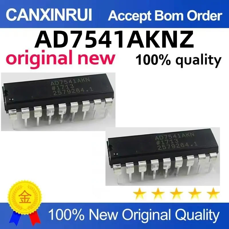 AD7541AKN AD7541AKNZ AD7541 DIP-18 digital-to-analog converter chip is newly imported