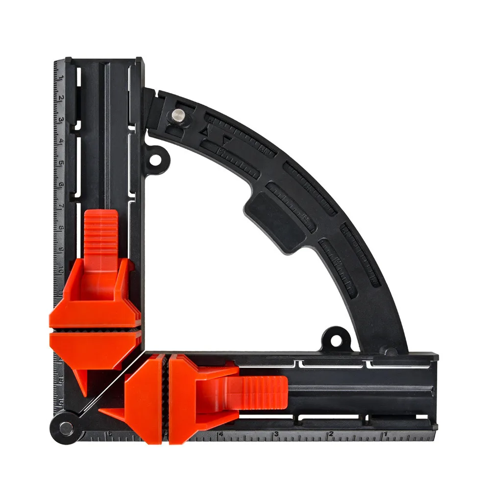 Woodworking 90° Corner Frame Clamp Adjustable Expandable Quick-Lock ABS Plastic Picture Framing Woodworking Tool