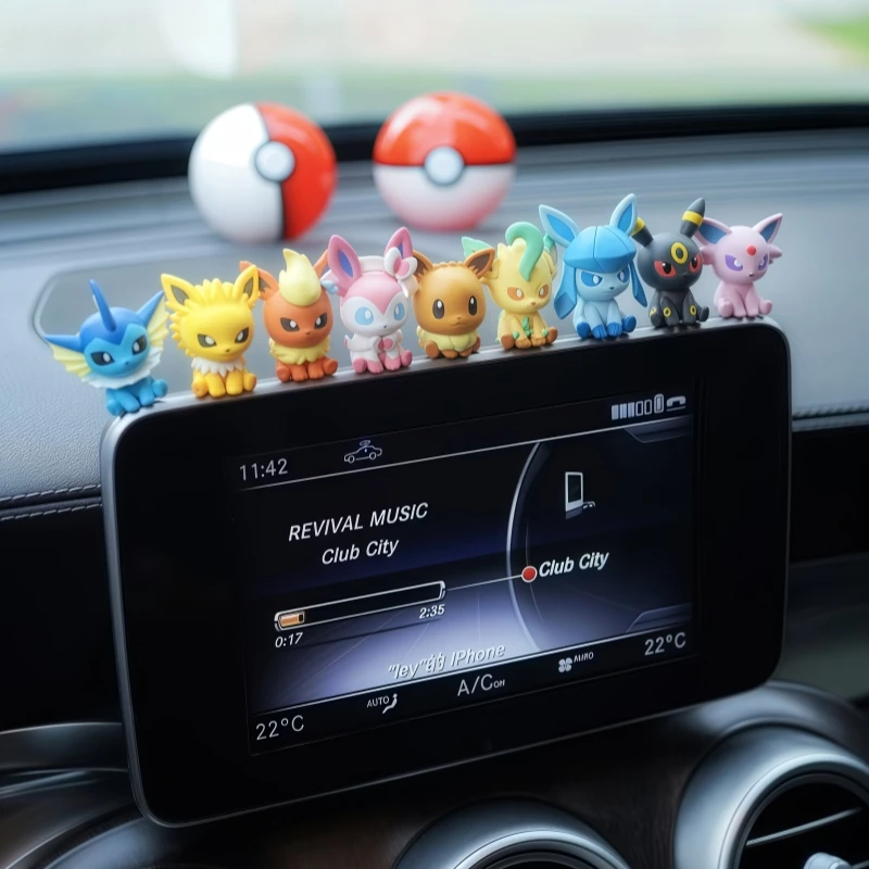 

Pokemon Pokeball Blind Box Cartoons Movie Anime Figure Eevee Espeon Sylveon Umbreon Garage Kit Action Model Toys Gifts