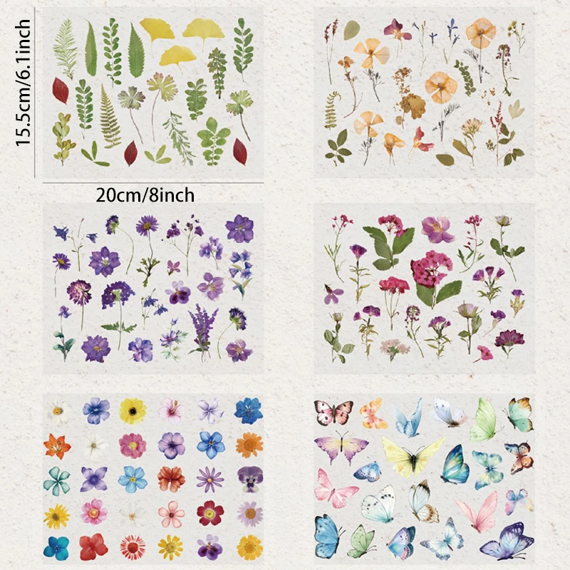 

24 шт., наклейки с мультяшными растениями и цветами для домашних животных, фотоальбом, блокнот, скейтборд, планировщик, декоративные наклейки, детские художественные наклейки, игрушки