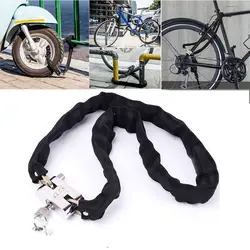 0.65M Metal Motorcycle Motorbike Heavy Duty Chain Lock Padlock Bicycle Scooter Locks Anti-theft Protection