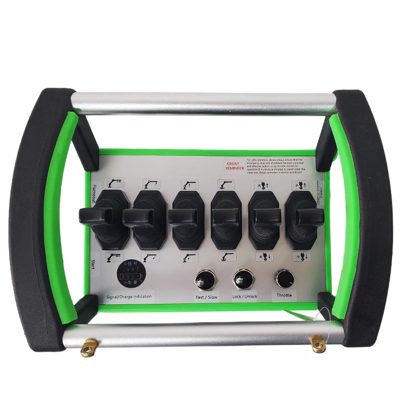 4 6 Joystick Crane Remote Control Hydraulic Wireless for Crane IP68 Waterproof Controller Kit Radio