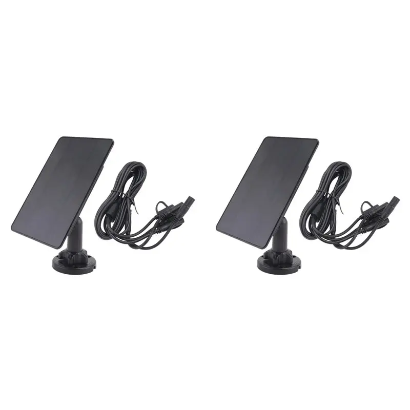 AS95-2X 12V/1A 6V/2A Solar Panel Micro-USB+Type-C Outdoor Solar Cells Solar Panels