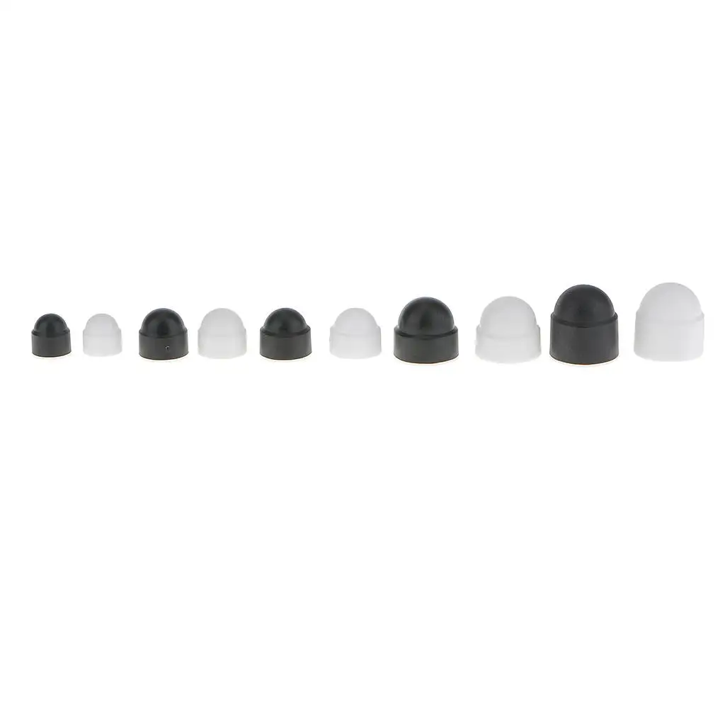 Protective Dome Head Bolt Caps for M6 Hexagon Screws Building Materials Socket Cap Head Bolts